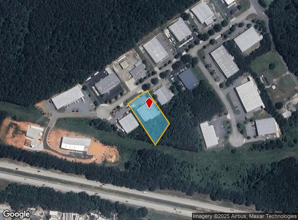 1550 University Dr, Auburn, GA Parcel Map