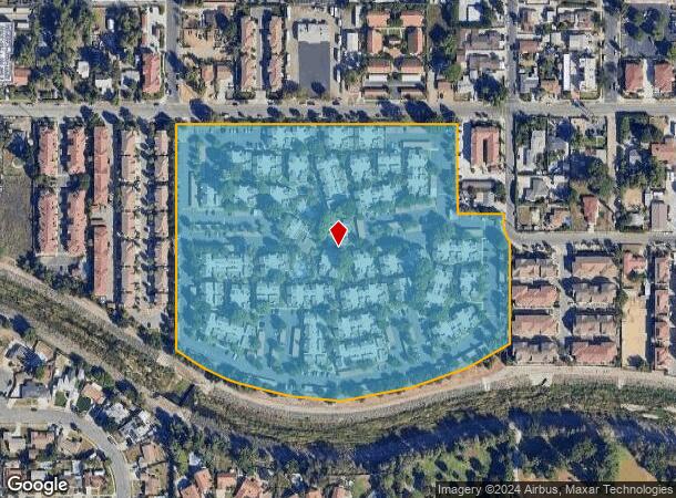  1518 Patricia Ave, Simi Valley, CA Parcel Map