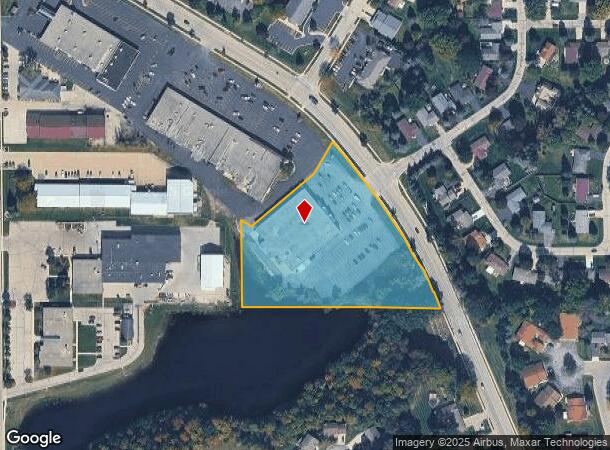 445 E Washington St, Slinger, WI Parcel Map