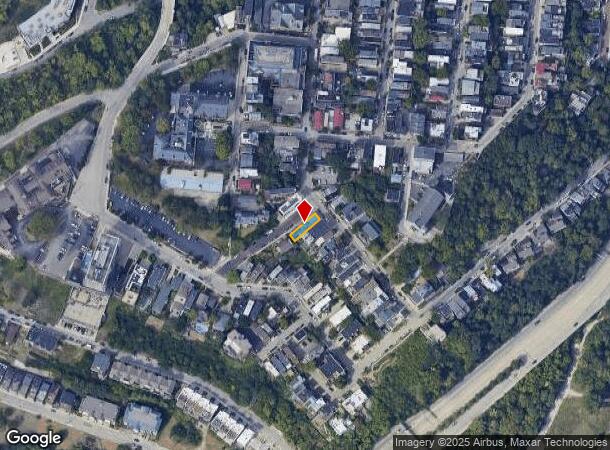  1033 Saint Gregory St, Cincinnati, OH Parcel Map