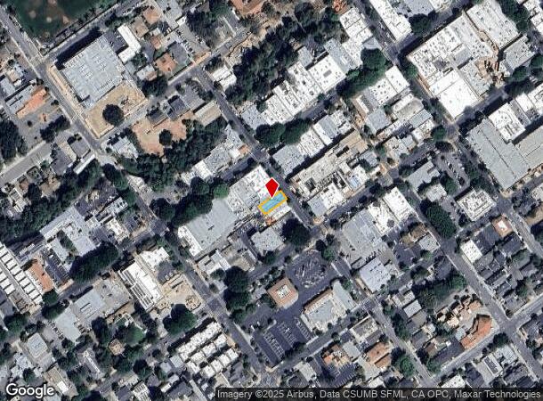  1121 Broad St, San Luis Obispo, CA Parcel Map