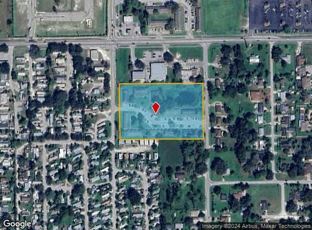  1836 Ash Ln, Immokalee, FL Parcel Map