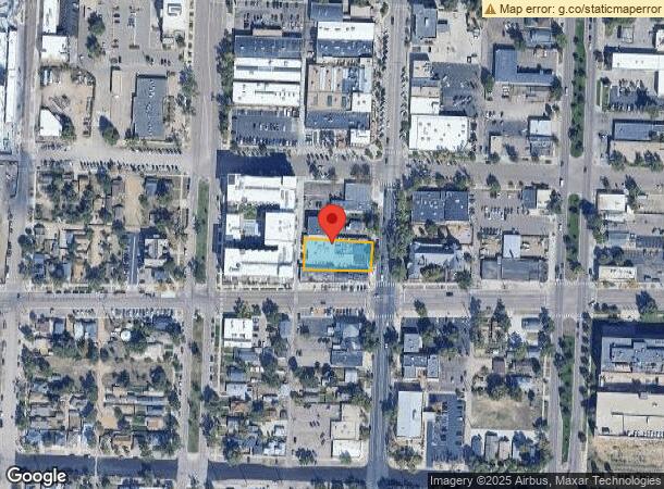  616 S Tejon St, Colorado Springs, CO Parcel Map