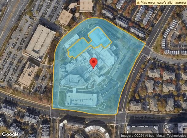  1850 Town Center Pky, Reston, VA Parcel Map