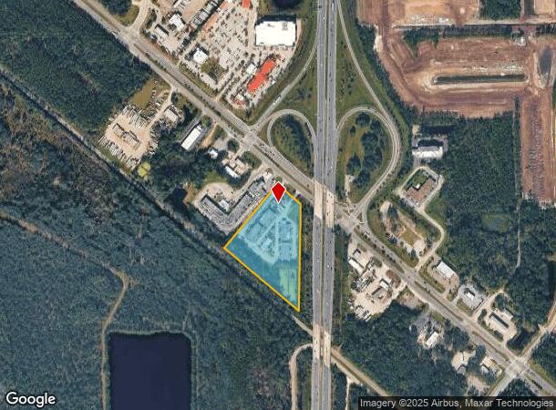 1608 N Us Highway 1, Ormond Beach, FL Parcel Map