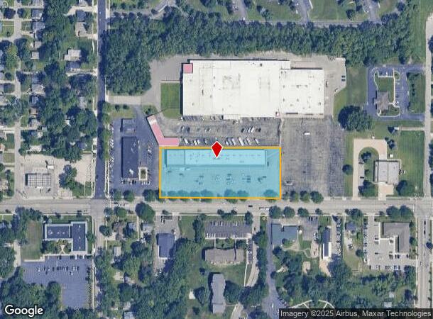 1621 Leonard St Ne, Grand Rapids, MI Parcel Map