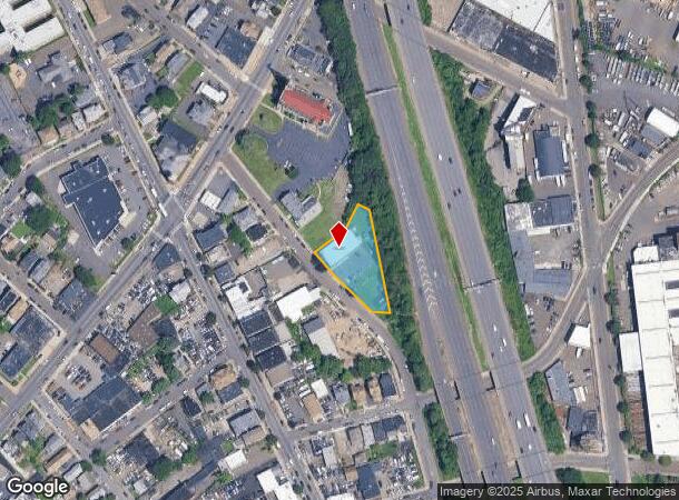 142 Thompson St, Bridgeport, CT Parcel Map