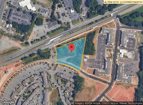  7708 University City Blvd, Charlotte, NC Parcel Map