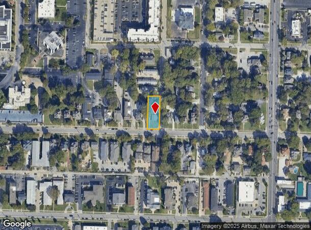  1047 E Walnut St, Springfield, MO Parcel Map