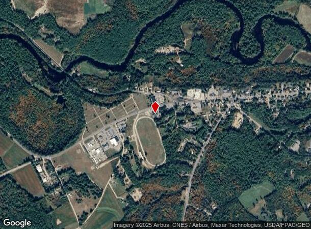 156 Maple St, Cornish, ME Parcel Map