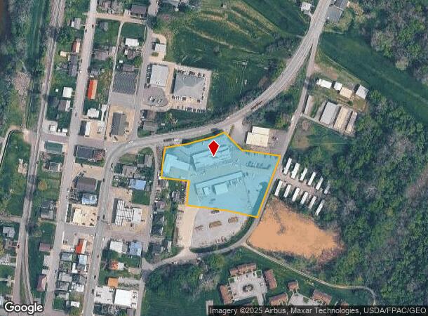  1406 Jefferson Blvd, Point Pleasant, WV Parcel Map