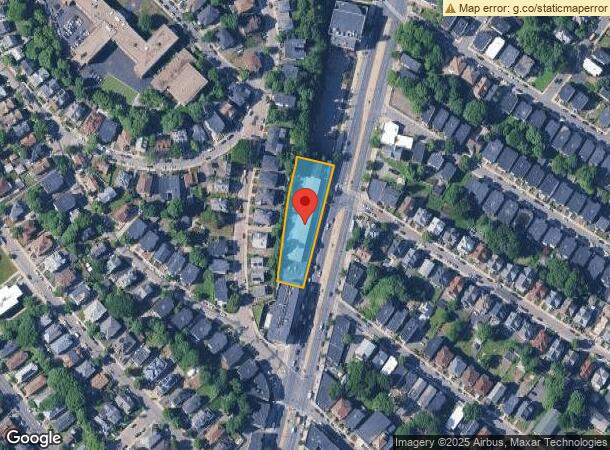  1261 Blue Hill Ave, Mattapan, MA Parcel Map