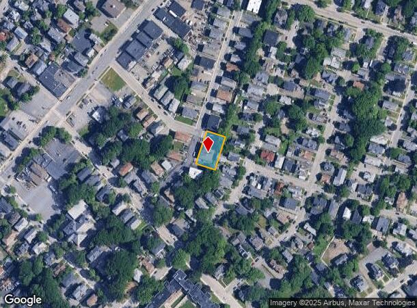 201 Dewey St, Worcester, MA Parcel Map