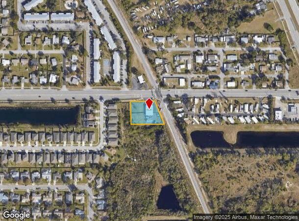  1801 Post Rd, Melbourne, FL Parcel Map