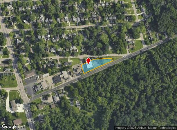 2005 Merrill Ave, Ypsilanti, MI Parcel Map