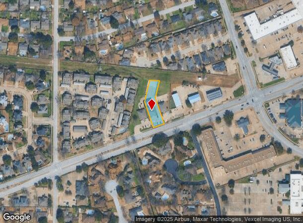 120 W Harwood Rd, Hurst, TX Parcel Map