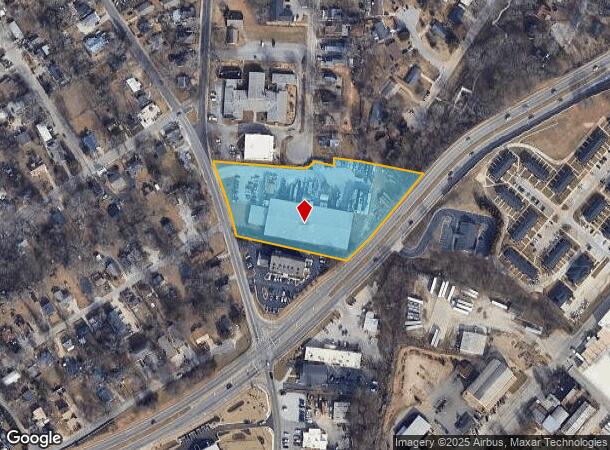 775 Dorsey St, Gainesville, GA Parcel Map