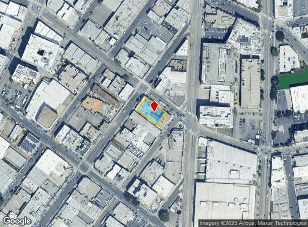 600 E 4Th St, Los Angeles, CA Parcel Map