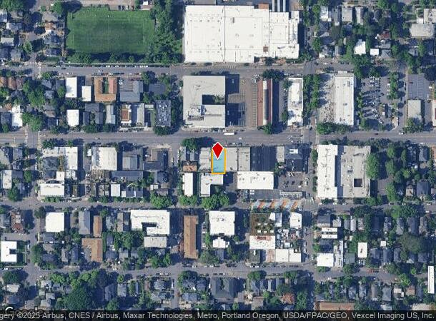  2626 E Burnside St, Portland, OR Parcel Map