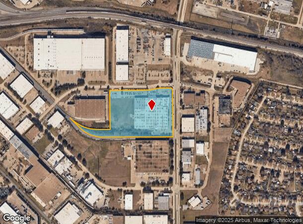3210 Innovative Way, Mesquite, TX Parcel Map