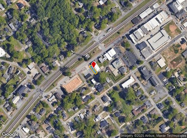 70 W Main St, Buford, GA Parcel Map