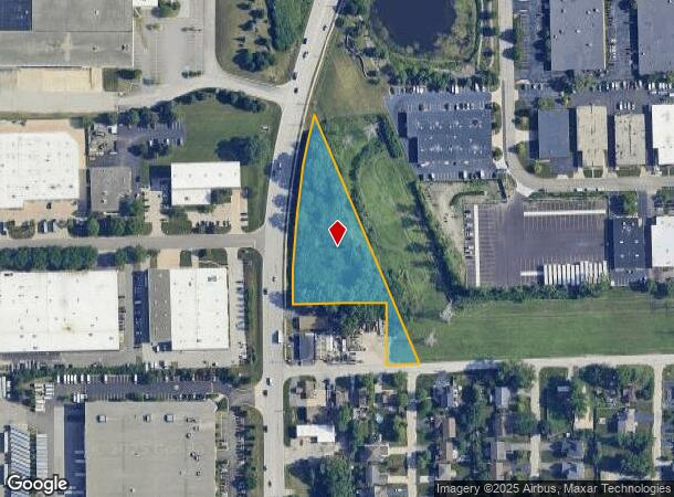  Gary Ave, Carol Stream, IL Parcel Map