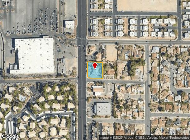  5150 S Pecos Rd, Las Vegas, NV Parcel Map