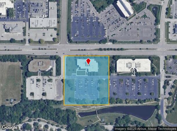  7501 College Blvd, Overland Park, KS Parcel Map