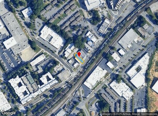  5344 Peachtree Rd, Atlanta, GA Parcel Map