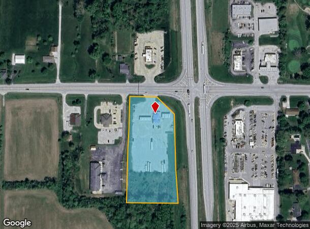  881 W State Road 154, Sullivan, IN Parcel Map