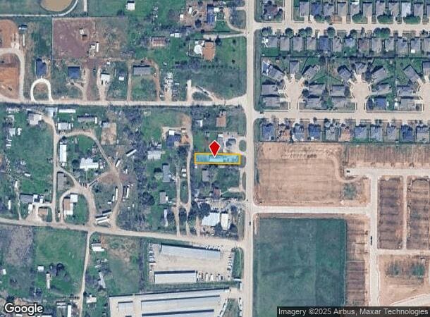 1504 Highway 1187, Mansfield, TX Parcel Map