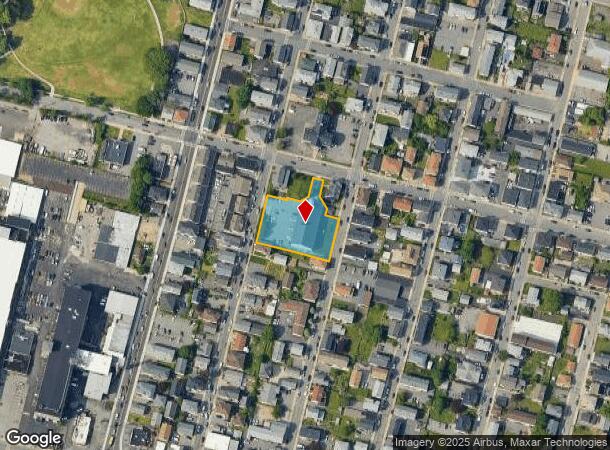 859 Pine St, Fall River, MA Parcel Map