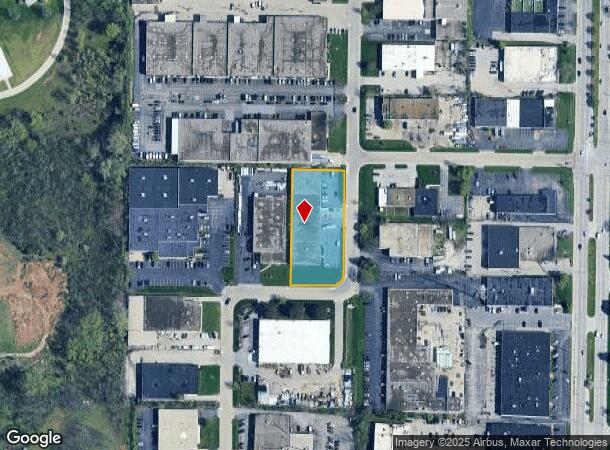 3605 N 126Th St, Brookfield, WI Parcel Map