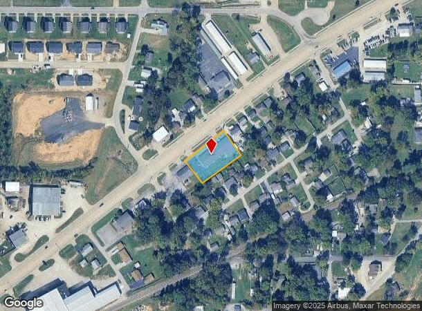 520 W Lincoln Ave, Chandler, IN Parcel Map