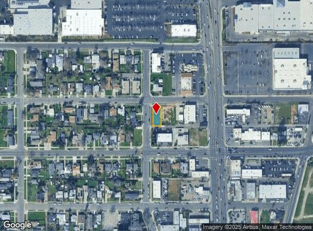  7328 N Sugar Pine Ave, Pinedale, CA Parcel Map