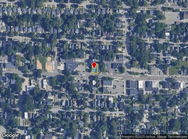  827 Fulton St W, Grand Rapids, MI Parcel Map