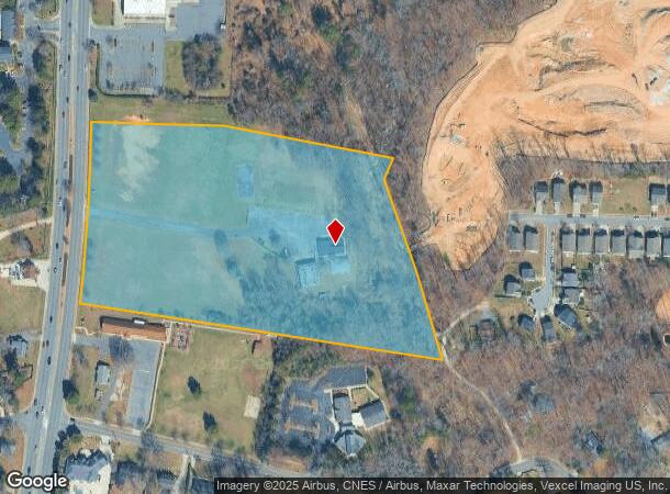 4435 E W T Harris Blvd, Charlotte, NC Parcel Map