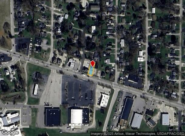  708 E Main St, Ashland, OH Parcel Map