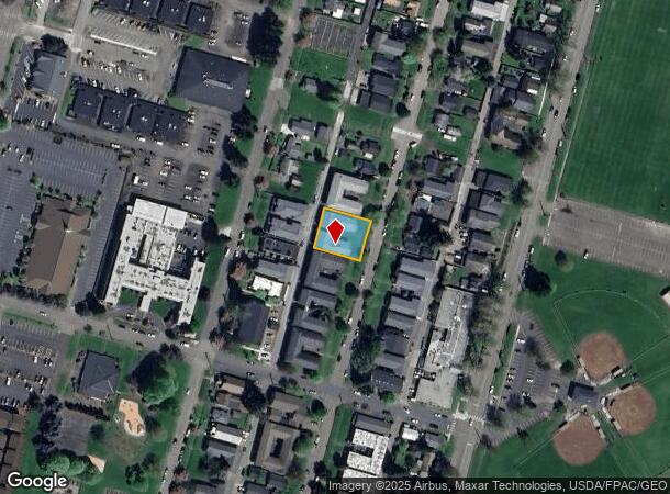 941 8Th Ave, Longview, WA Parcel Map