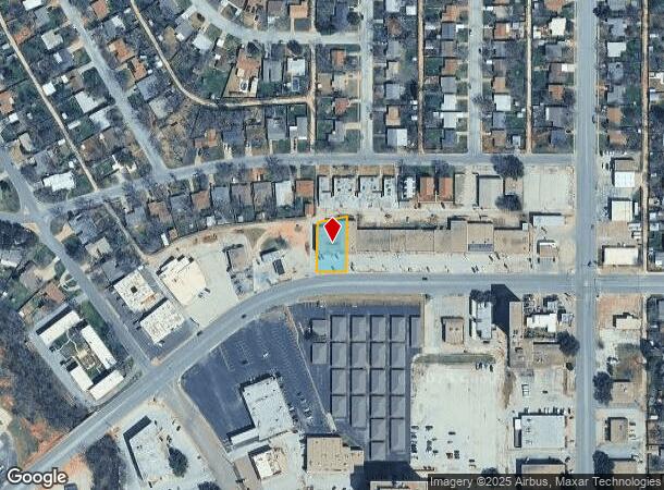  3566 N 6Th St, Abilene, TX Parcel Map