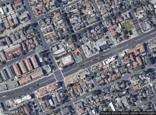  1510 Jackson St, Santa Clara, CA Parcel Map