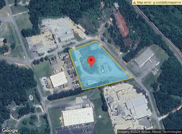  457 Industrial Dr, Rockmart, GA Parcel Map