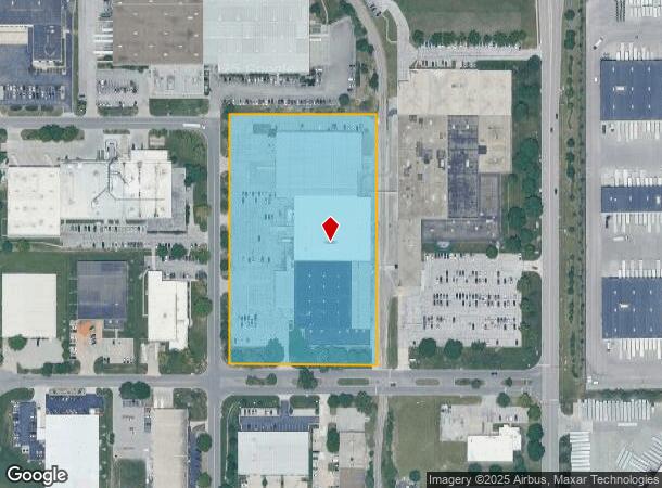  15300 W 109Th St, Lenexa, KS Parcel Map