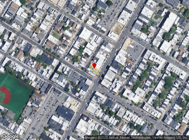  6007 Bergenline Ave, West New York, NJ Parcel Map