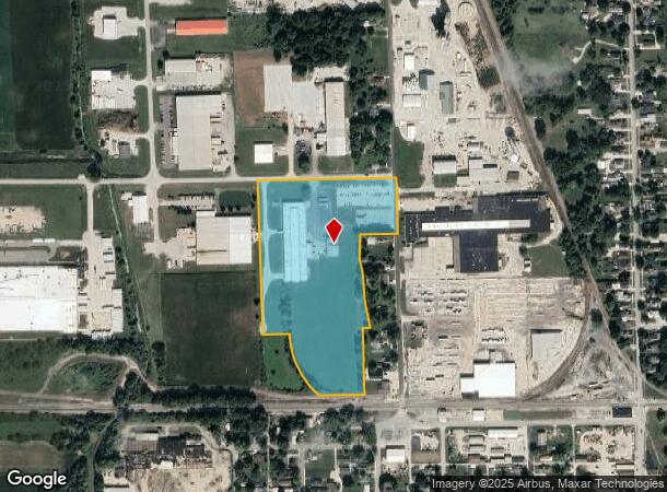 802 Berryman Pike, Tipton, IN Parcel Map