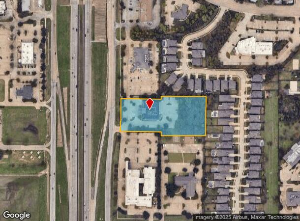  4101 William D Tate Ave, Grapevine, TX Parcel Map