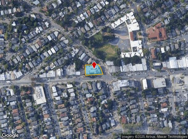  1737 Solano Ave, Berkeley, CA Parcel Map