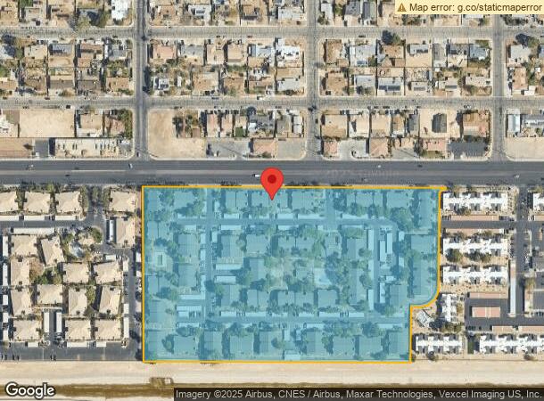  4701 E Sahara Ave, Las Vegas, NV Parcel Map