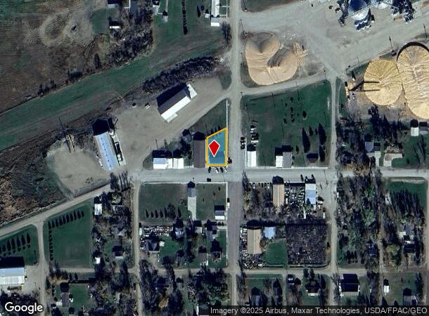 301 Main Ave N, Kulm, ND Parcel Map