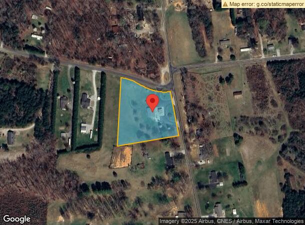  2855 Chandler Mill Rd, Pelham, NC Parcel Map